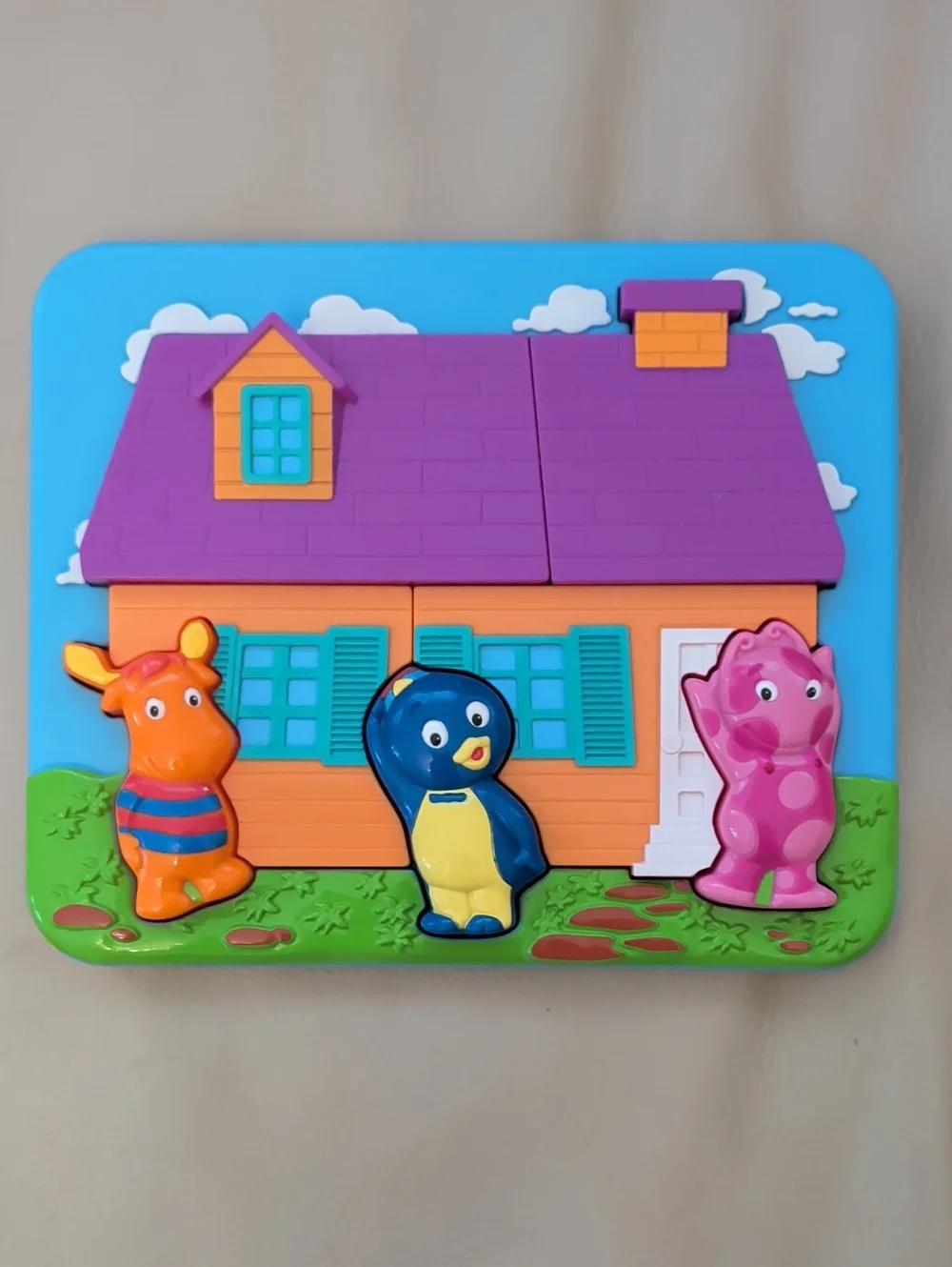 Kids Backyardians Nickelodeon Puzzle Pirate House Toddler Toy 2007 Mattel